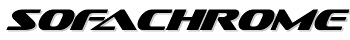 Sofachrome Italic font